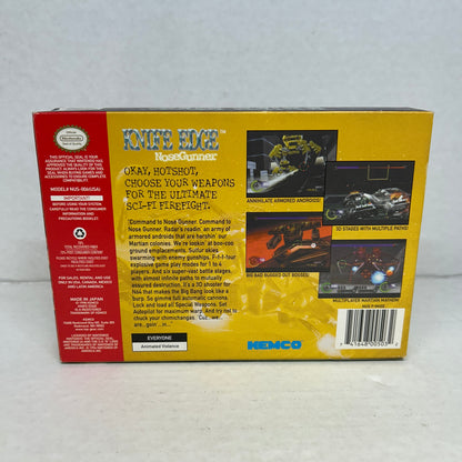 Knife Edge NoseGunner (Nintendo 64 N64, 1998) CIB