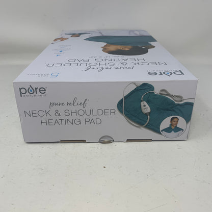 New Pure Enrichment Pure Relief Heating Pad for Neck and Shoulders PEHNECK-B