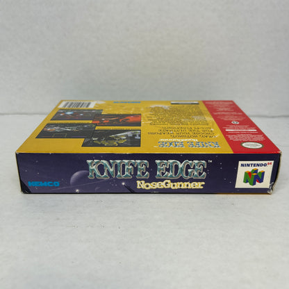 Knife Edge NoseGunner (Nintendo 64 N64, 1998) CIB