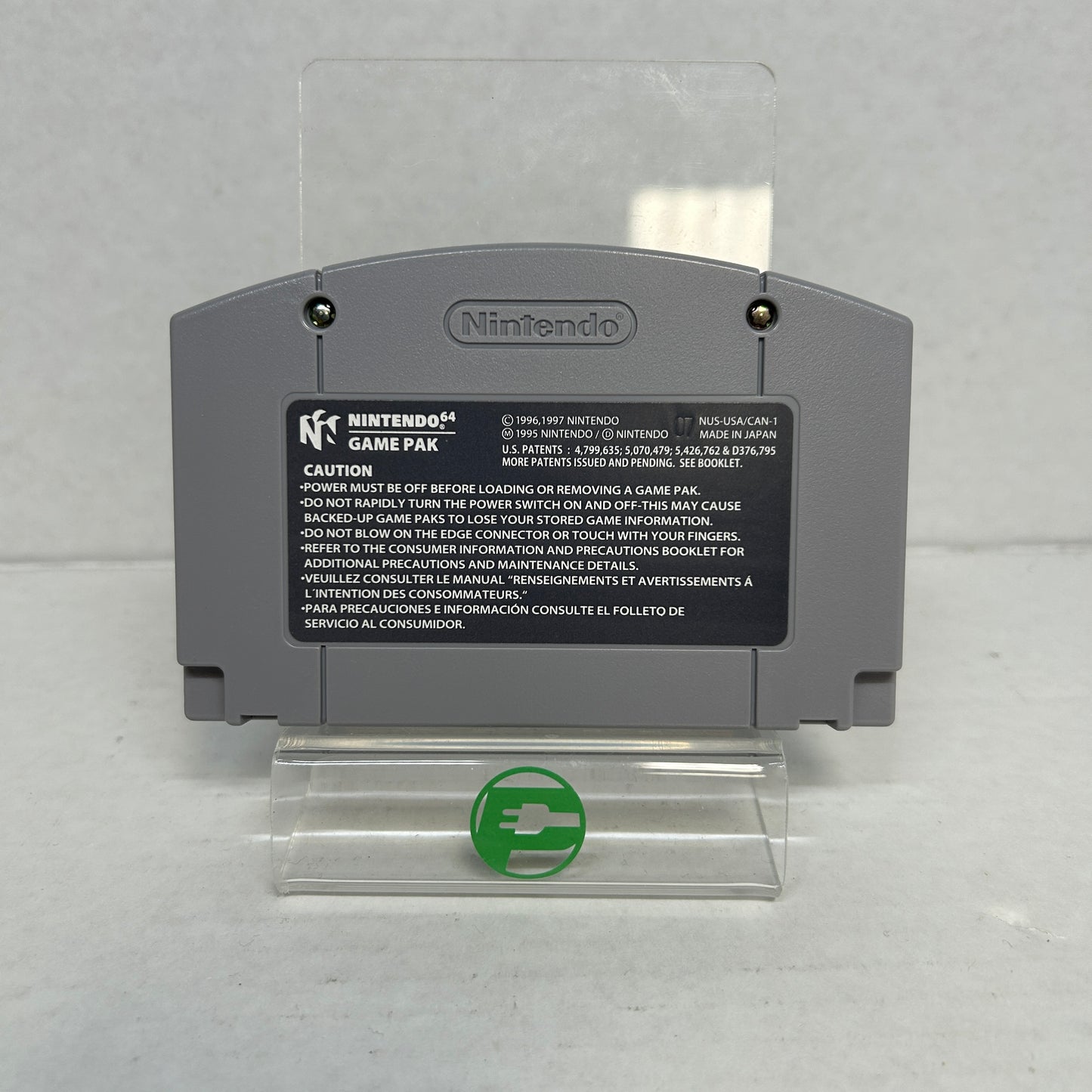 Knife Edge NoseGunner (Nintendo 64 N64, 1998) CIB