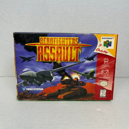 Aerofighters Assault (Nintendo 64 N64, 1997) CIB
