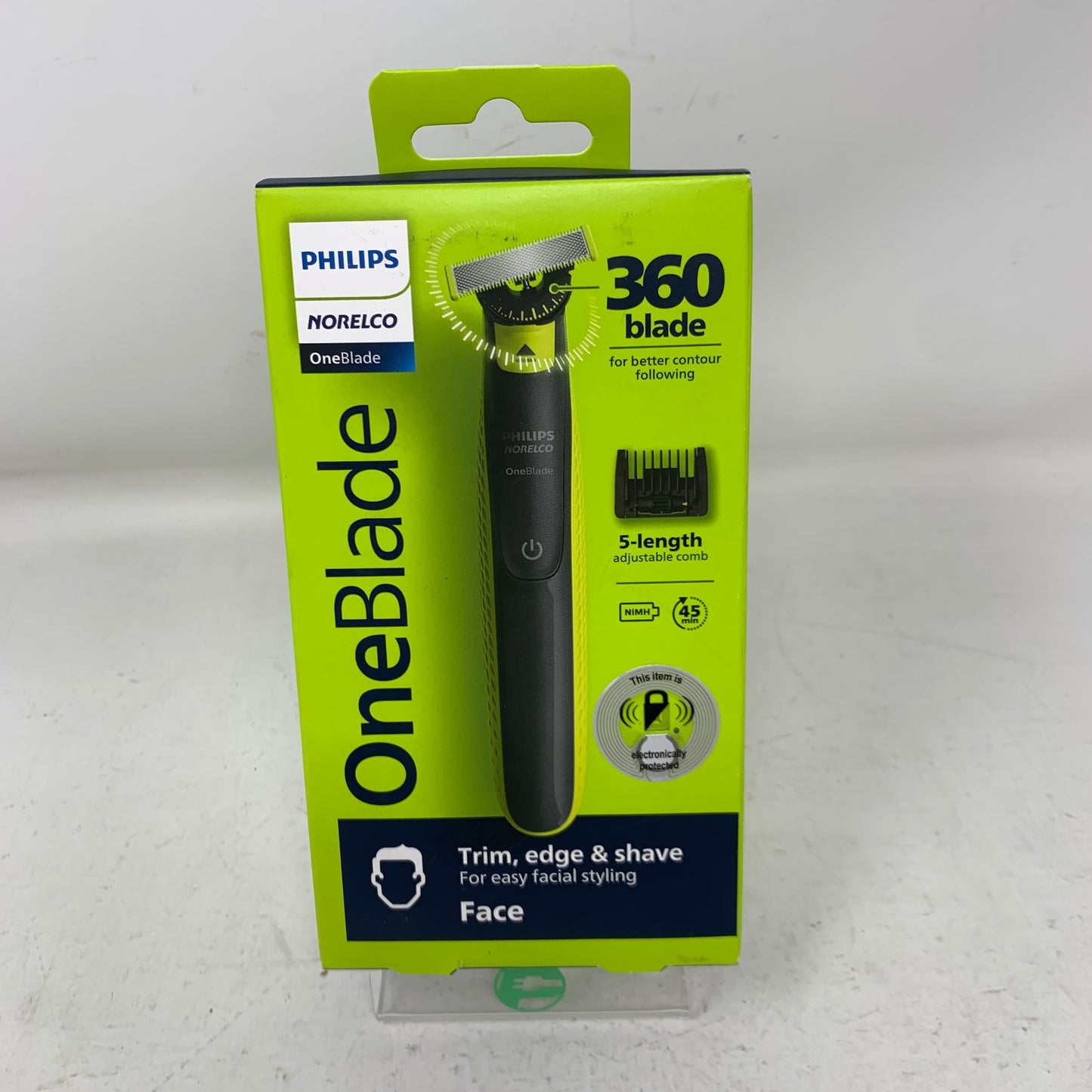 New Philips Norelco OneBlade 360 Face QP2724/70 Hybrid Trimmer & Shaver