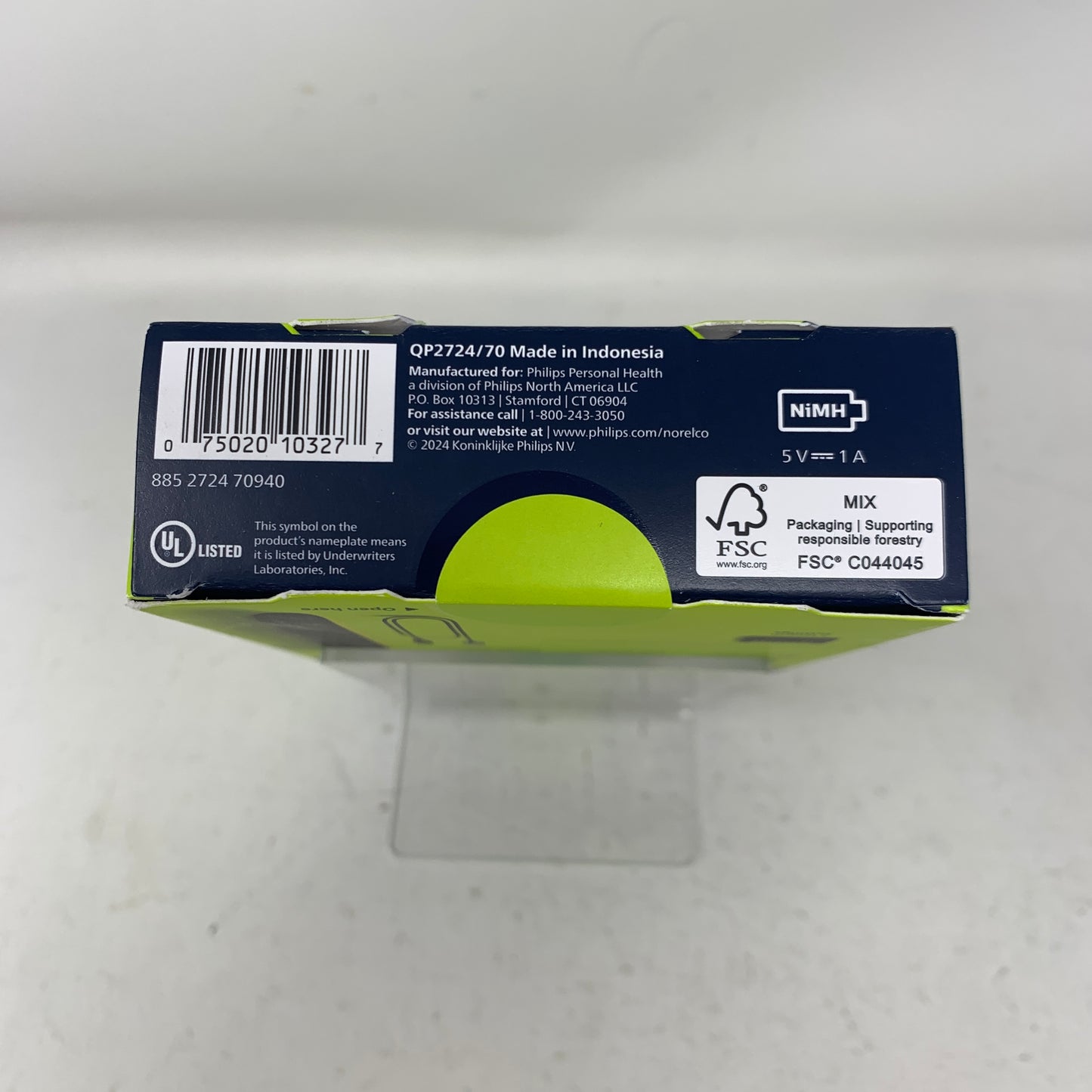 New Philips Norelco OneBlade 360 Face QP2724/70 Hybrid Trimmer & Shaver