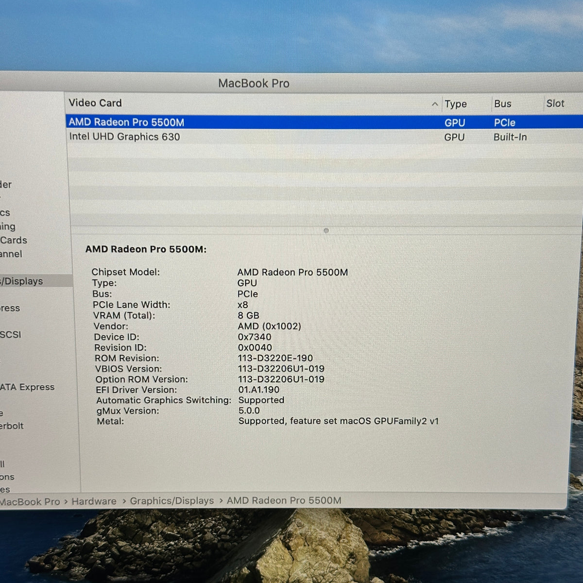 2019 Apple MacBook Pro 16" i9 2.4GHz 64GB RAM 4TB SSD Space Gray A2141