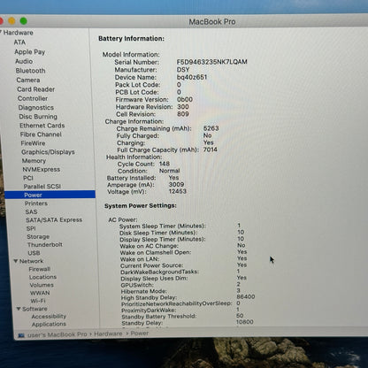 2019 Apple MacBook Pro 16" i9 2.4GHz 64GB RAM 4TB SSD Space Gray A2141