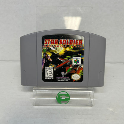 Star Soldier (Nintendo 64 N64, 1998) CIB