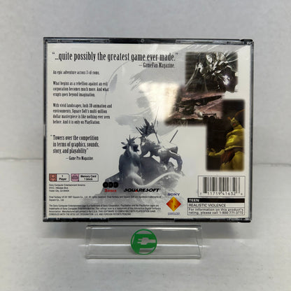 Final Fantasy VII (Sony PlayStation 1 PS1, 1997)