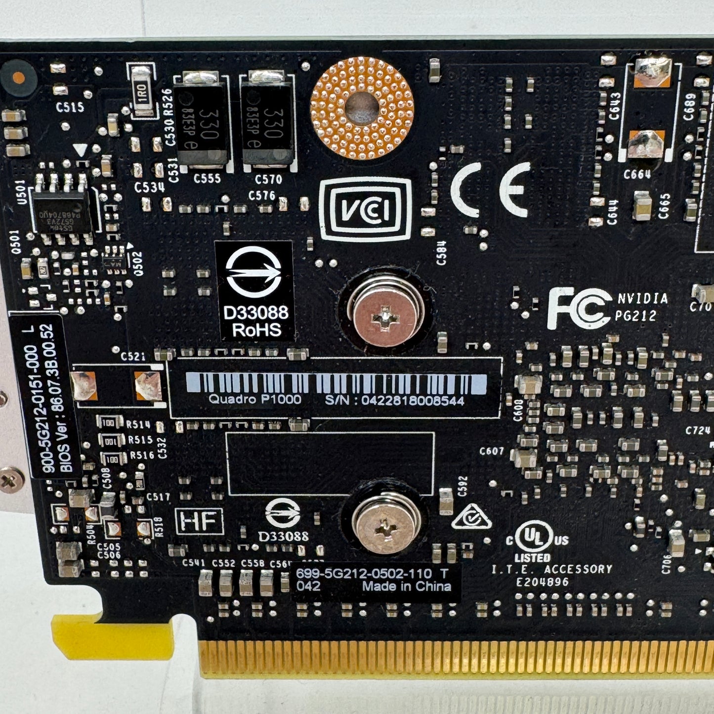 NVIDIA Quadro P1000 4GB GDDR5 Graphics Card VCQP1000-PB