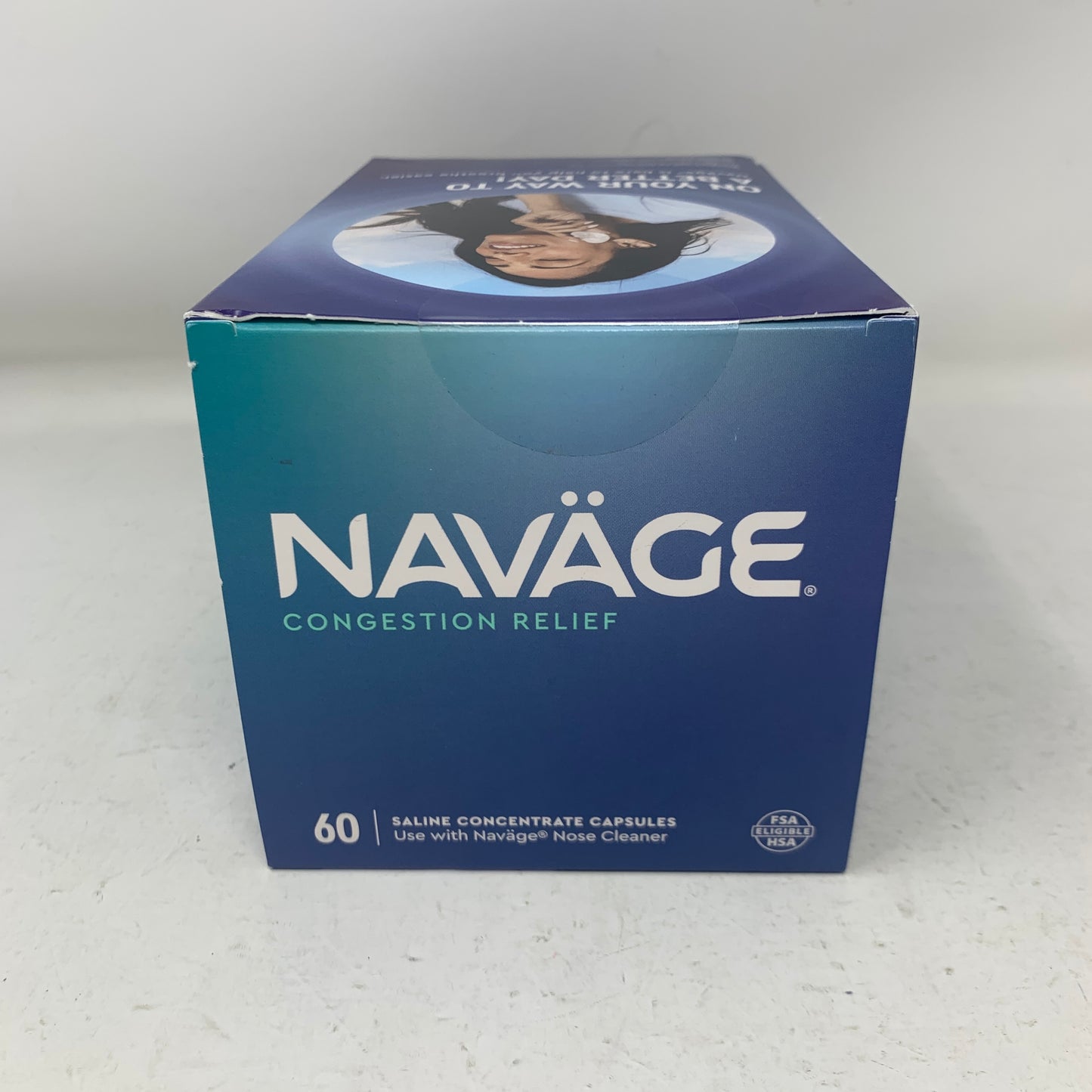 New Navage SaltPod Original 60 Count Saline Concentrate Capsules