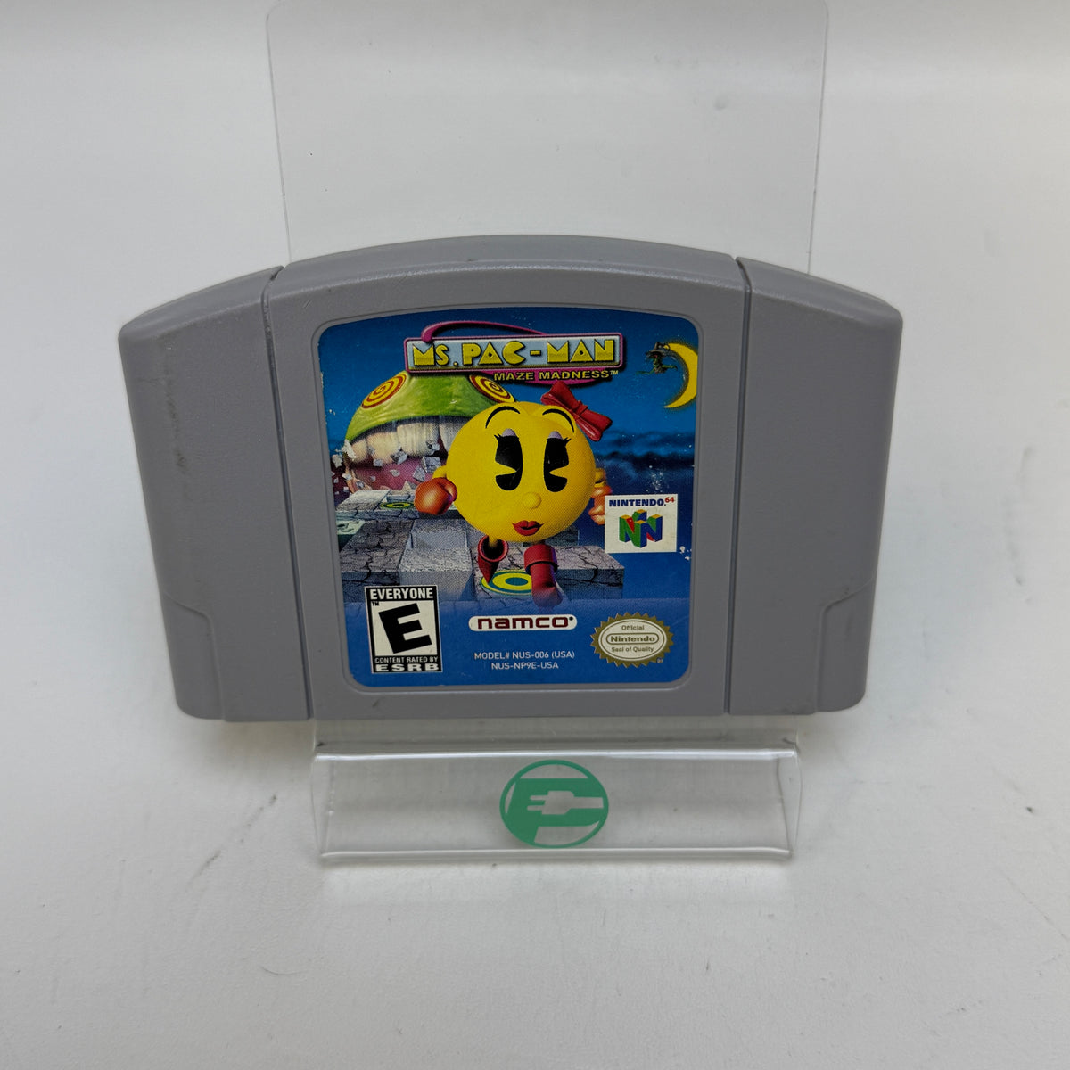 Ms. Pac-Man: Maze Madness (Nintendo 64 / N64, 2000) Cartridge Only