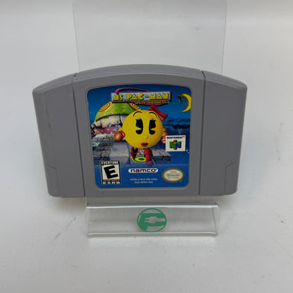 Ms. Pac-Man: Maze Madness (Nintendo 64 / N64, 2000) Cartridge Only