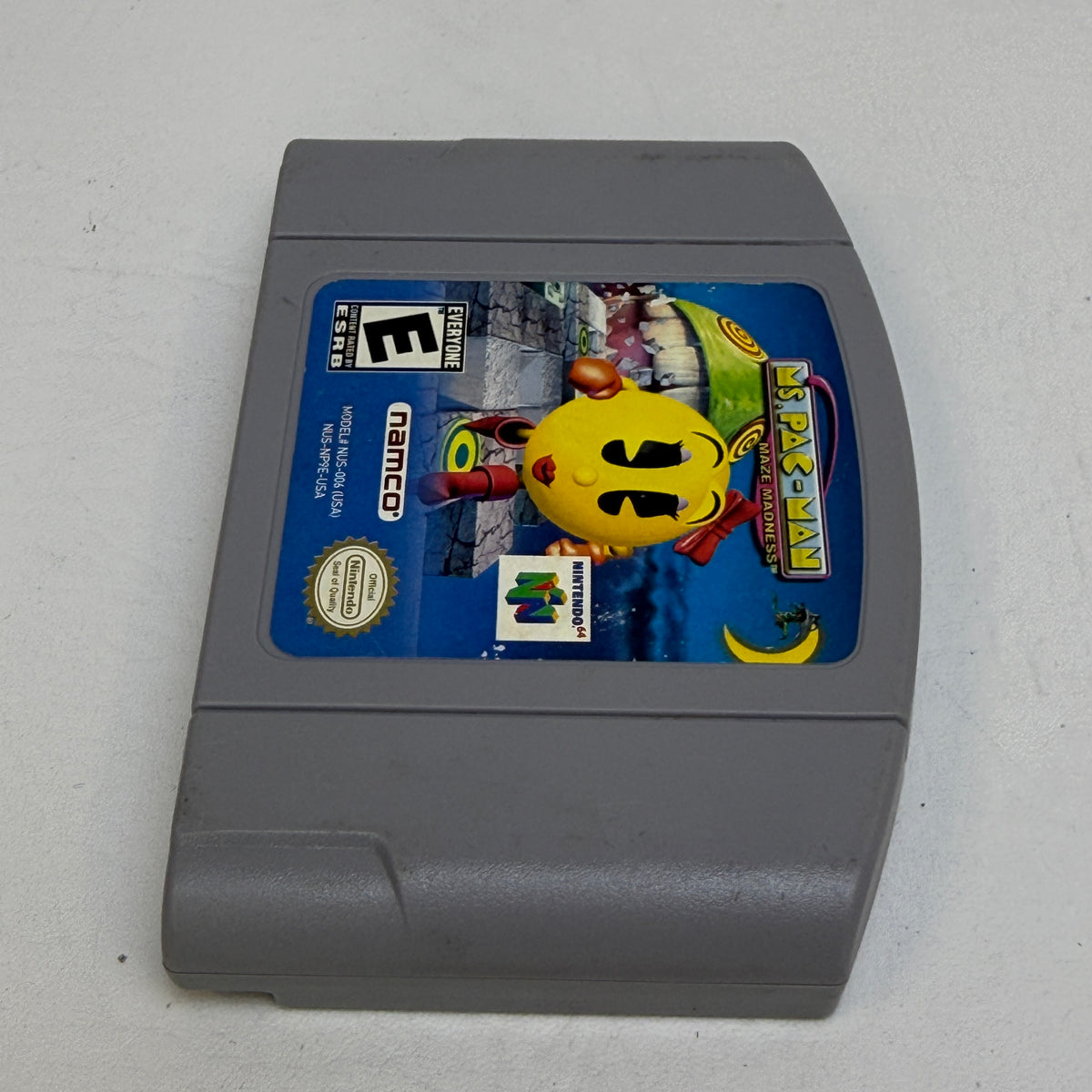 Ms. Pac-Man: Maze Madness (Nintendo 64 / N64, 2000) Cartridge Only