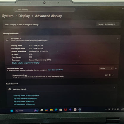 Lenovo Legion 15AHP10 15.6" Ryzen 7 260 3.8GHz 16GB RAM 512GB SSD GeForce RTX 