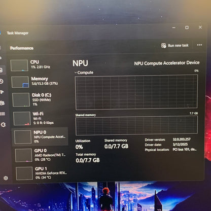 Lenovo Legion 15AHP10 15.6" Ryzen 7 260 3.8GHz 16GB RAM 512GB SSD GeForce RTX 