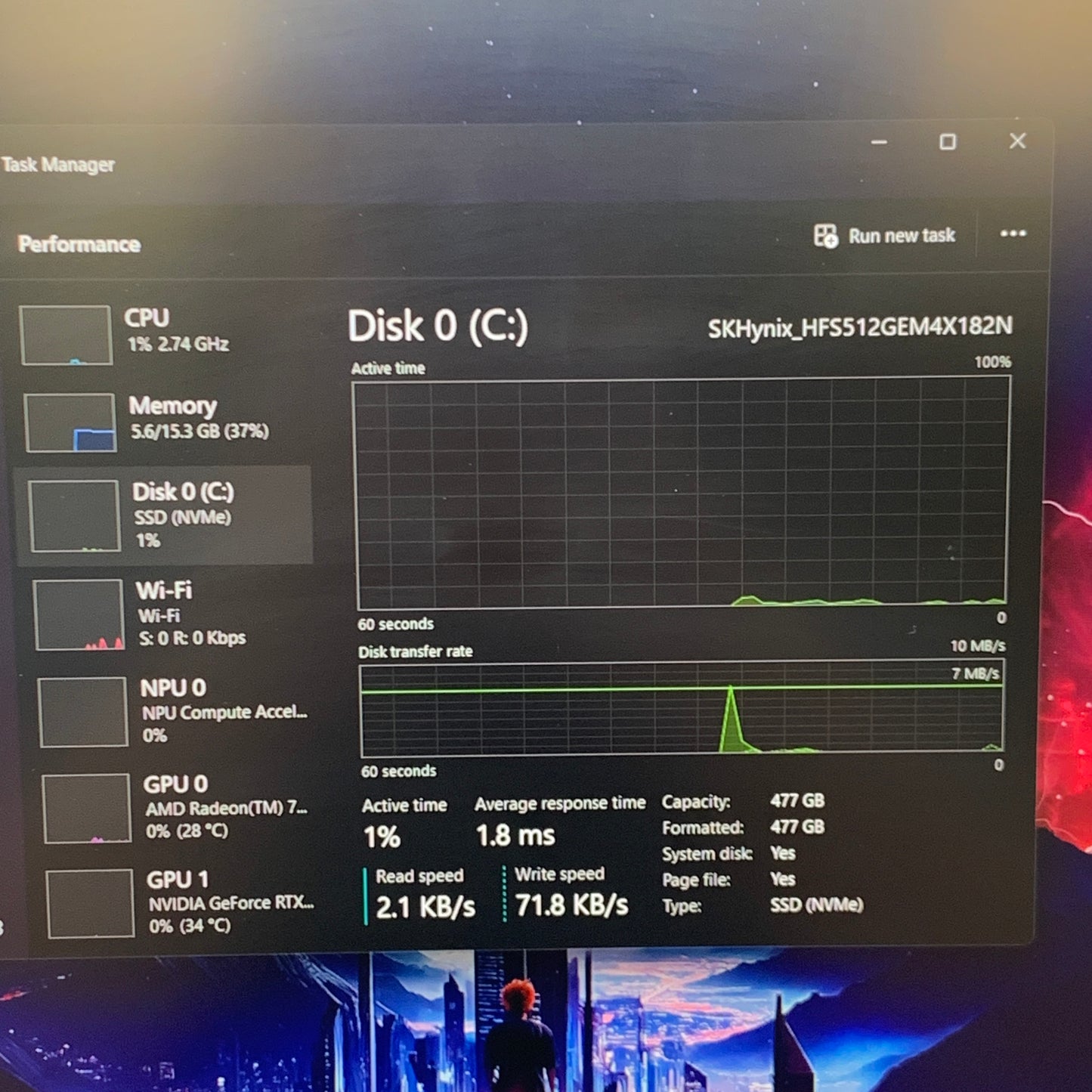 Lenovo Legion 15AHP10 15.6" Ryzen 7 260 3.8GHz 16GB RAM 512GB SSD GeForce RTX 