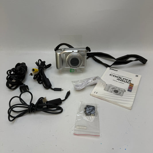Nikon Coolpix 4800 ED 4MP Digital Camera with 8.3x Optical Zoom