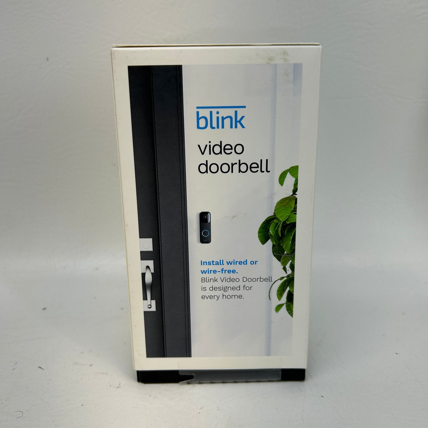 New Blink Video Doorbell 1080p HD Two-Way Audio Alexa B08SG2MS3V Black