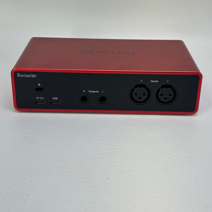Focusrite Scarlett 2i2 4th Gen USB Audio Interface SCARLETT-2I2-4G