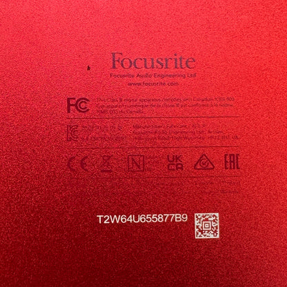 Focusrite Scarlett 2i2 4th Gen USB Audio Interface SCARLETT-2I2-4G