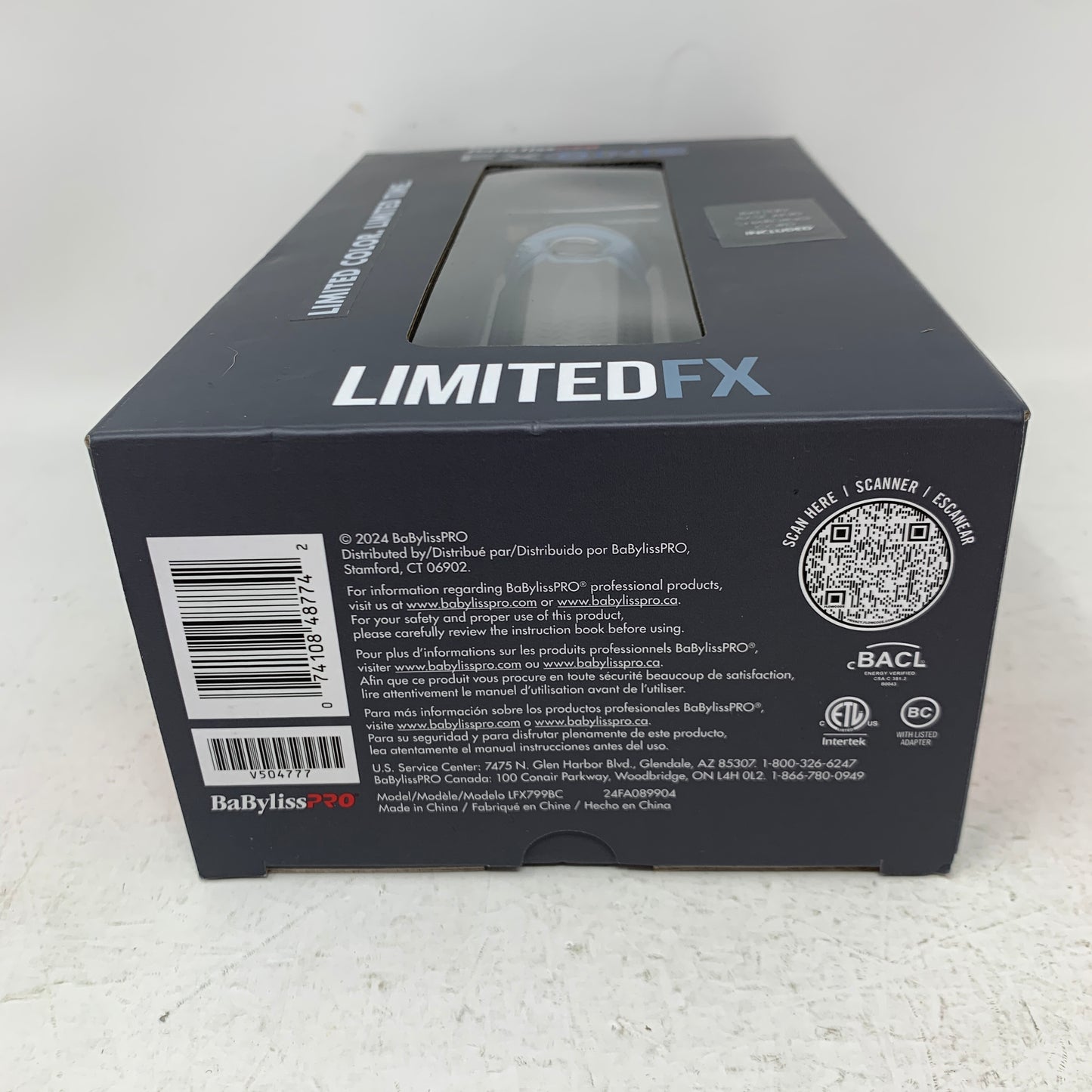 New BaByliss PRO FXONE LFX799BC Matte Blue Trimmer