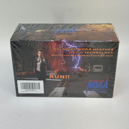 New All Hazards NOAA Solar Crank CR1009 Pro Portable Survival Radio  CR1009