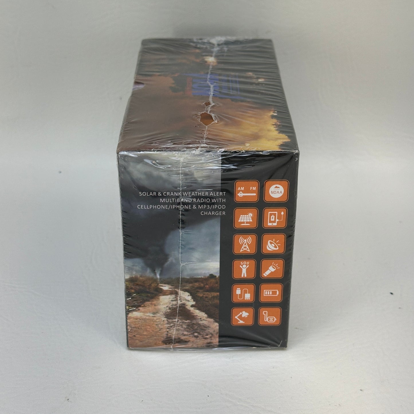 New All Hazards NOAA Solar Crank CR1009 Pro Portable Survival Radio  CR1009