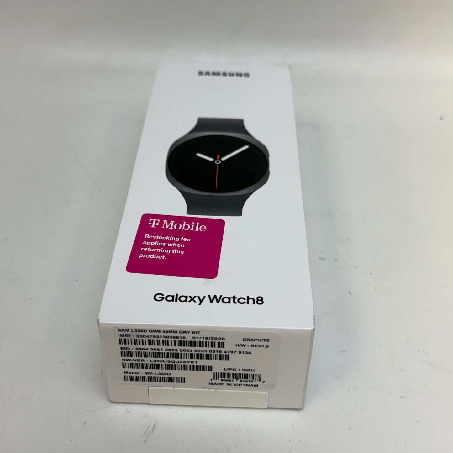 New Unlocked Samsung Galaxy Watch8 Armor Aluminum SM-L335U