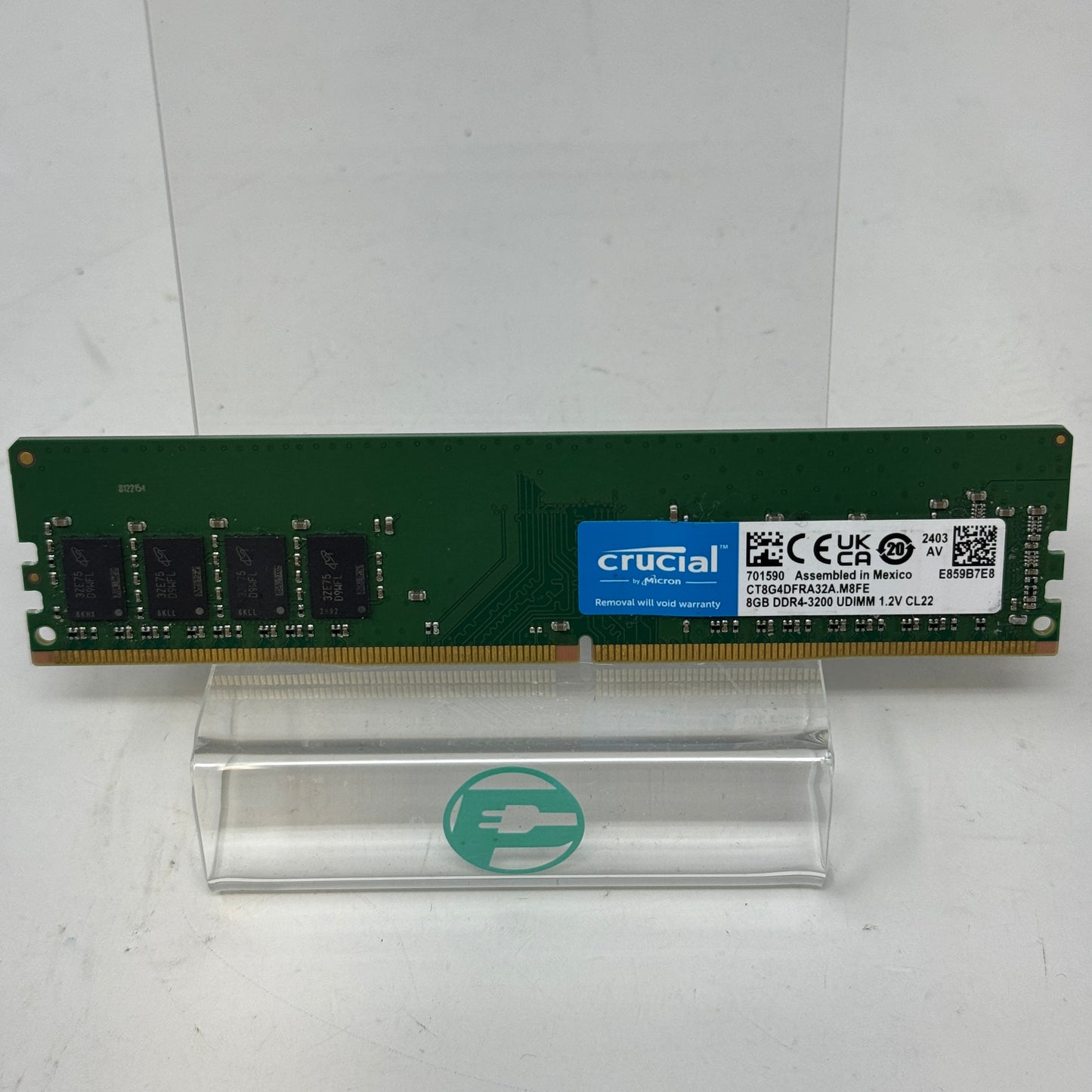 Crucial 8GB (1x8GB) RAM DDR4 3200MHz CT8G4DFRA32A.M8FE