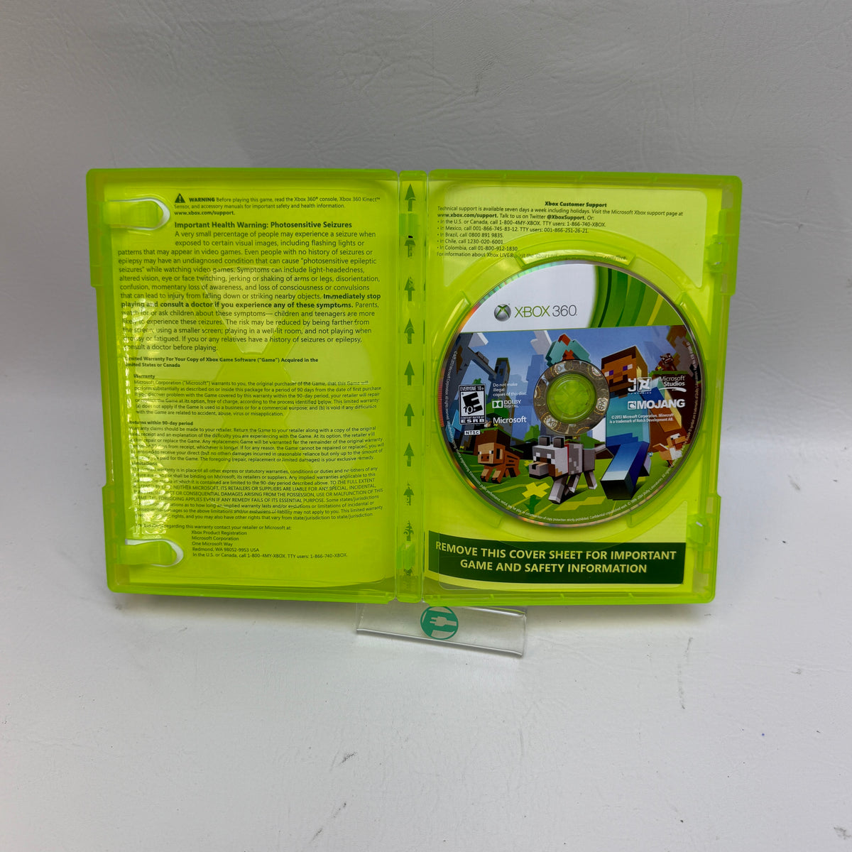 Minecraft (Microsoft Xbox 360, 2013)