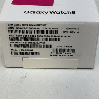 New Unlocked Samsung Galaxy Watch8 Armor Aluminum SM-L335U