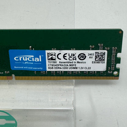 Crucial 8GB (1x8GB) RAM DDR4 3200MHz CT8G4DFRA32A.M8FE