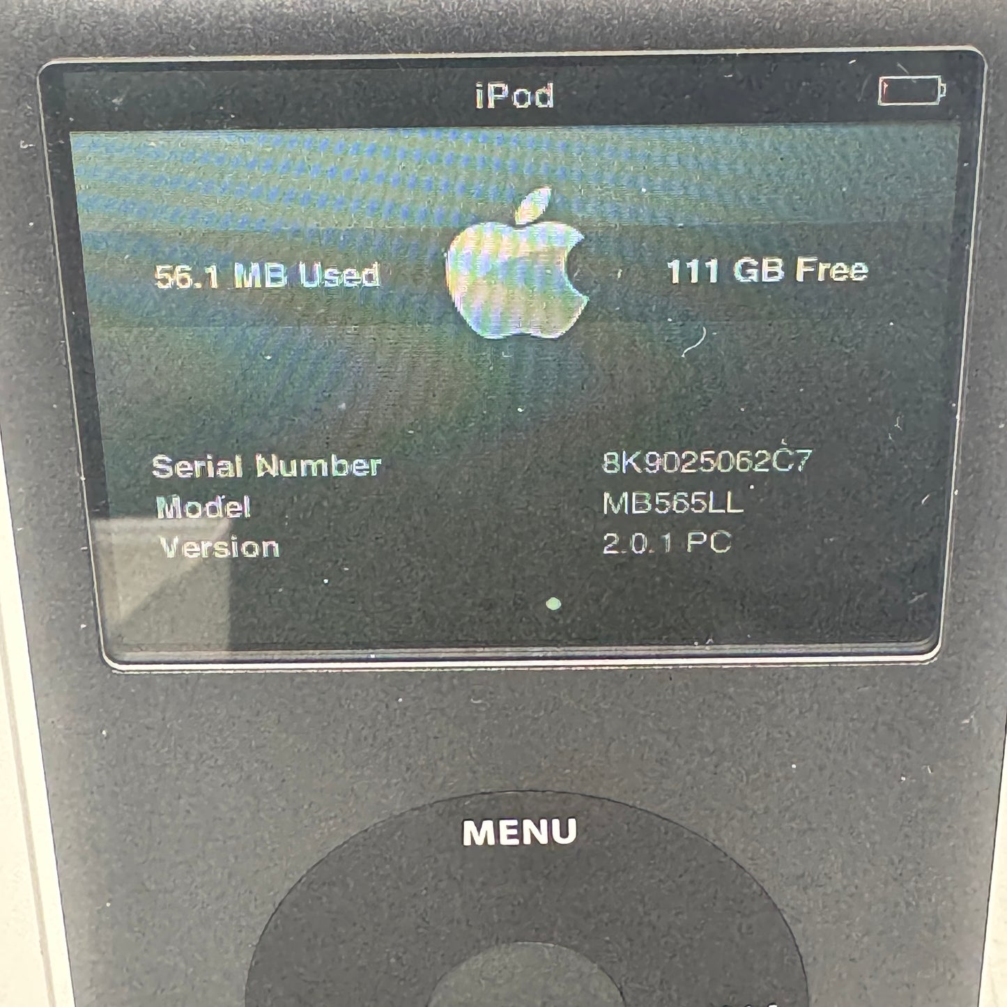 Apple iPod Classic 7th Gen 120GB Black  MB565LL/A