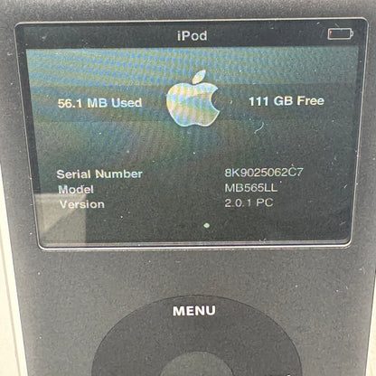 Apple iPod Classic 7th Gen 120GB Black  MB565LL/A