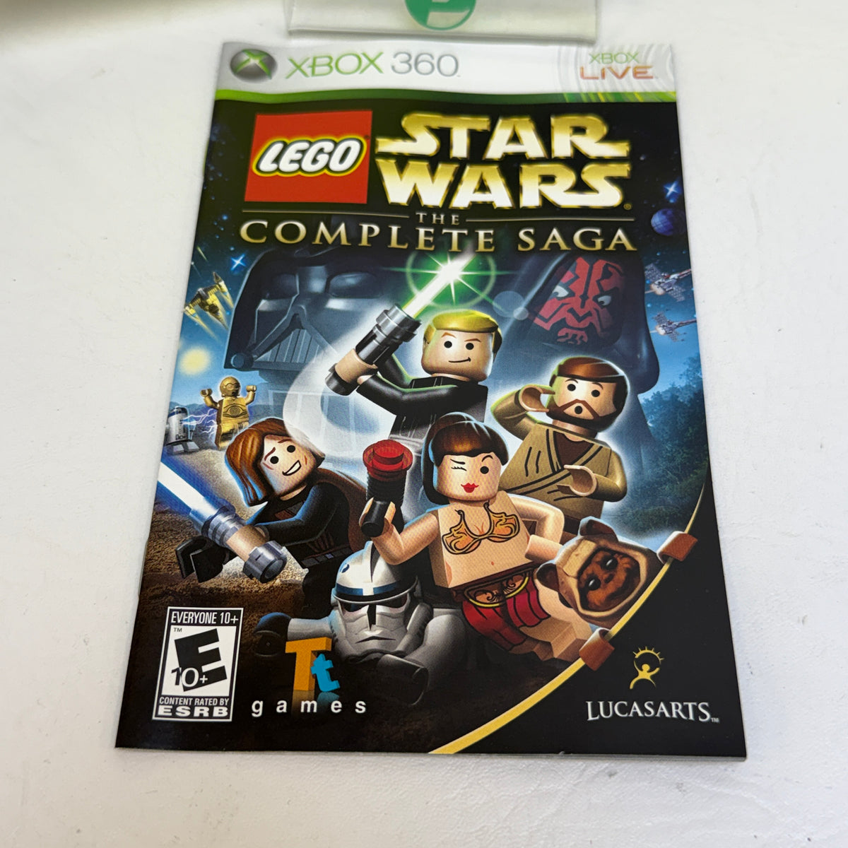 LEGO Star Wars Complete Saga (Microsoft Xbox 360, 2007)