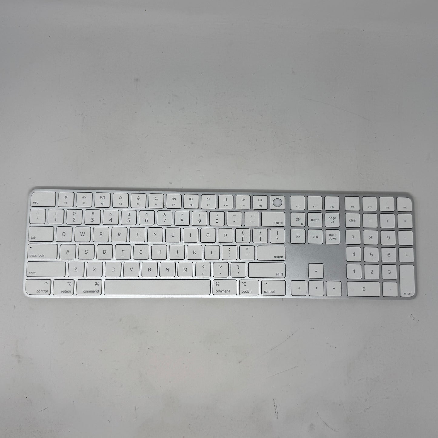 Apple Magic Keyboard 2 with Touch ID and Numeric Keypad A2520 White