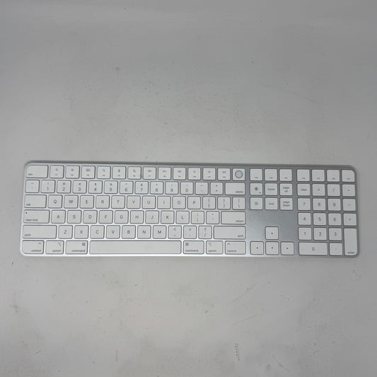 Apple Magic Keyboard 2 with Touch ID and Numeric Keypad A2520 White