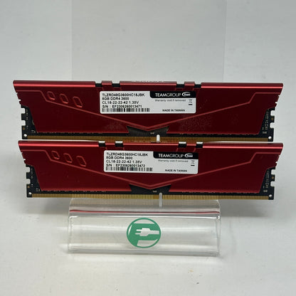 TeamGroup Vulcan Z 16GB (2x8GB) RAM DDR4 3600MHz TLZRD48G3600HC18JBK