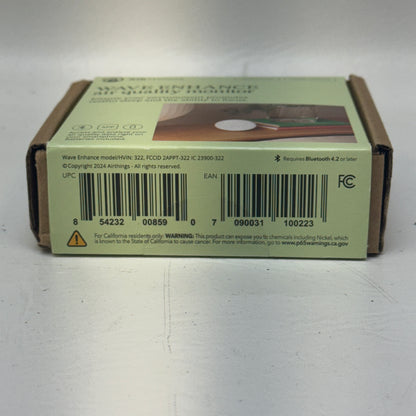 New Airthings Wave Enhance Indoor Air Quality Monitor 322