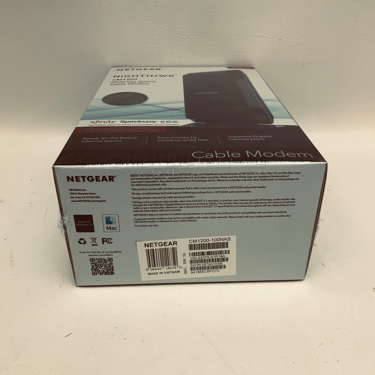 New NETGEAR Nighthawk CM1200 Multi-Gig Cable Modem
