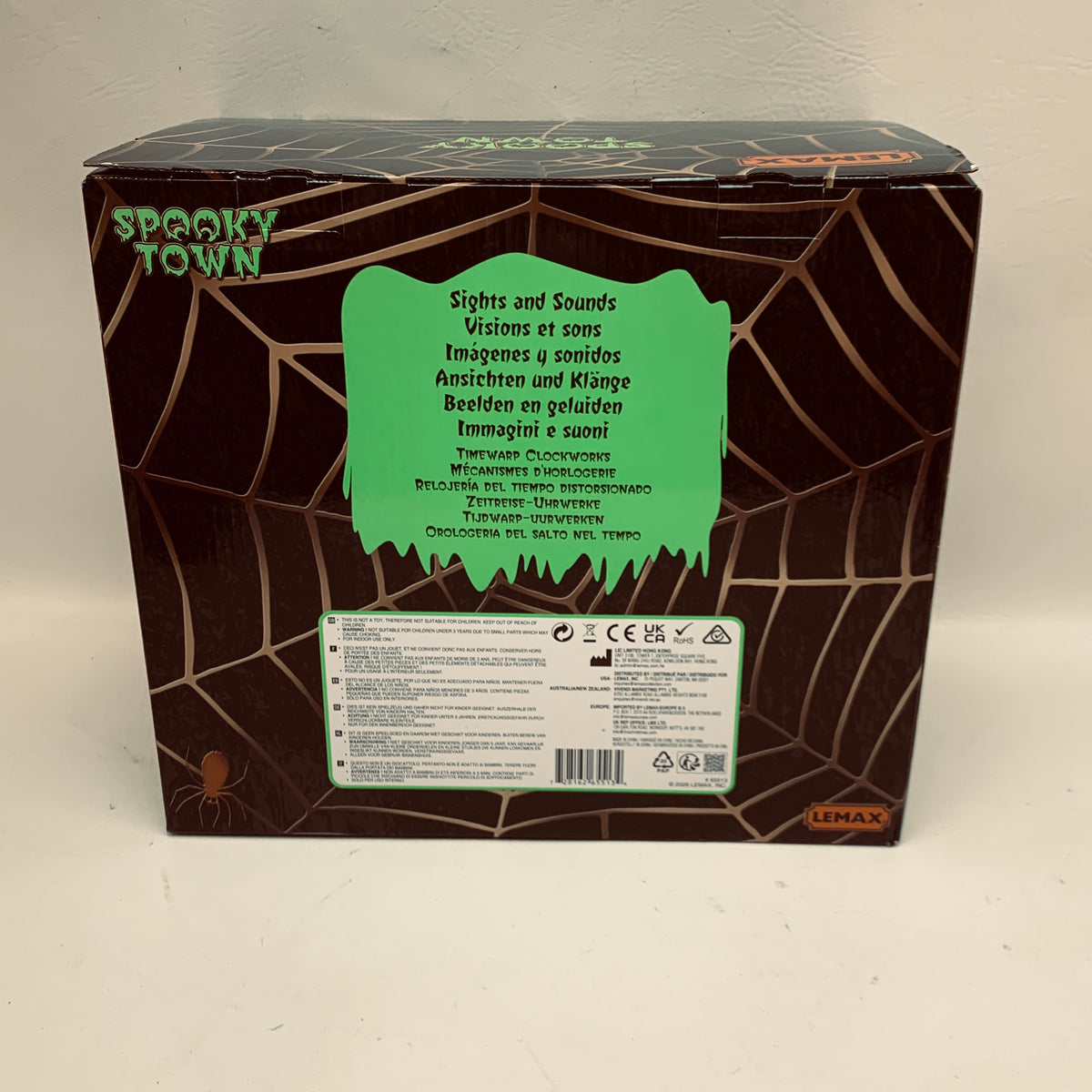New Lemax Spooky Town Timewarp Clockworks Village Building 65513