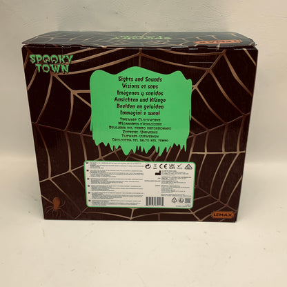New Lemax Spooky Town Timewarp Clockworks Village Building 65513
