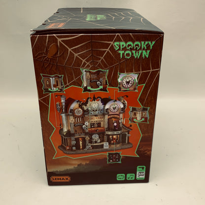 New Lemax Spooky Town Timewarp Clockworks Village Building 65513