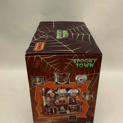 New Lemax Spooky Town Timewarp Clockworks Village Building 65513