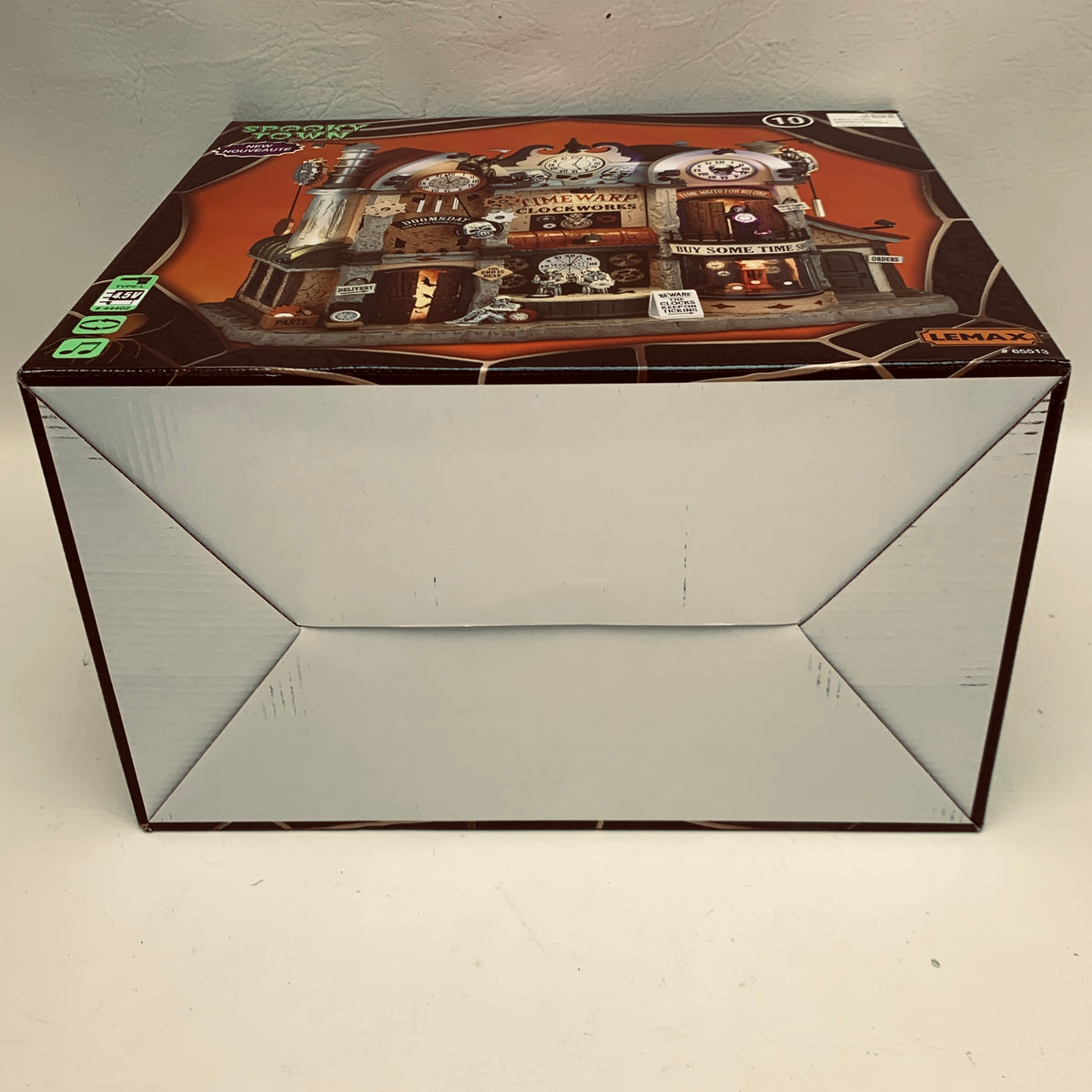 New Lemax Spooky Town Timewarp Clockworks Village Building 65513