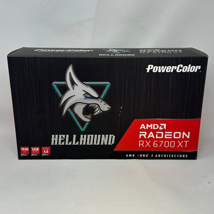 PowerColor Radeon RX 6700 XT Hellhound 12GB GDDR6 Graphics Card