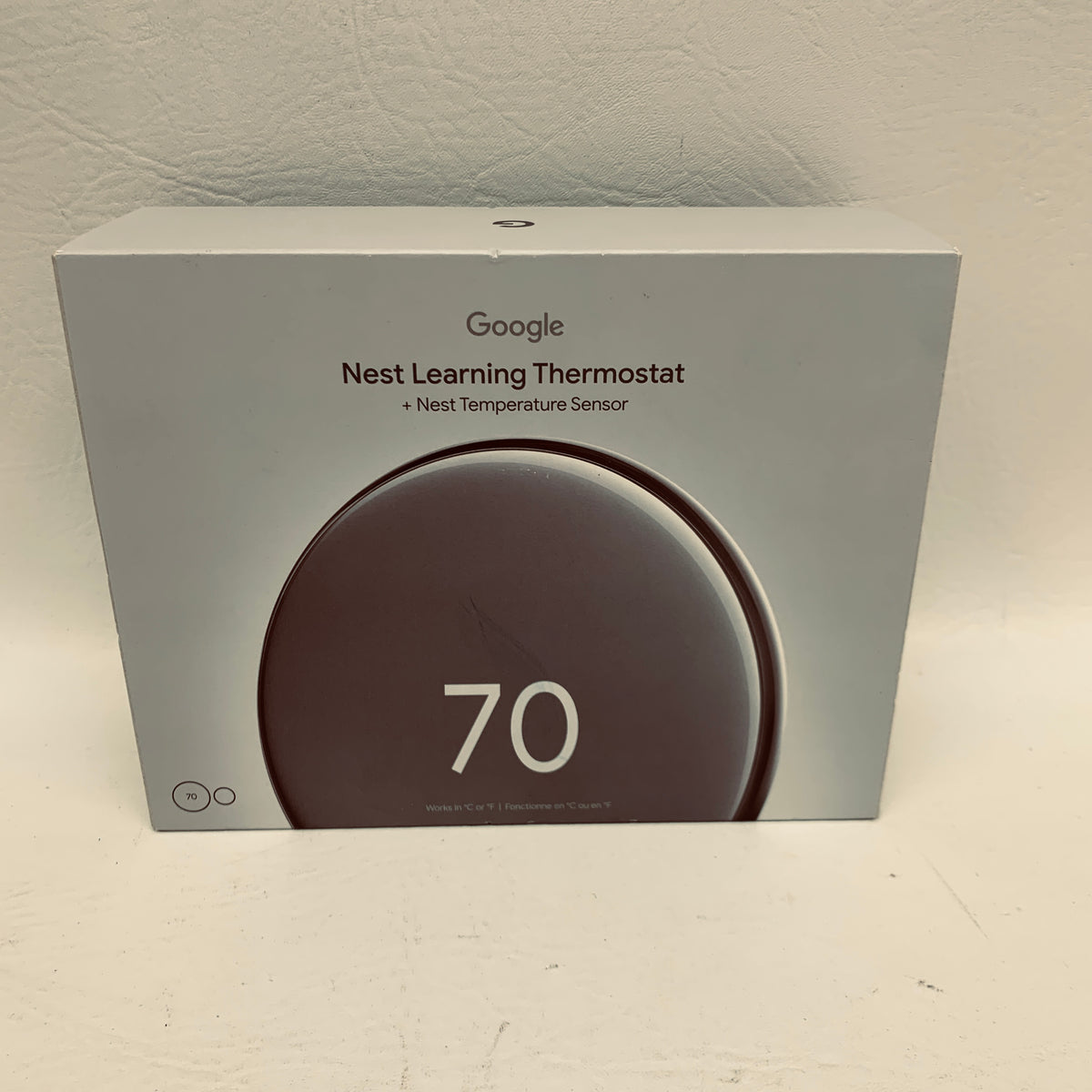 New Google Nest Learning Sensor Smart Thermostat GA05551-US