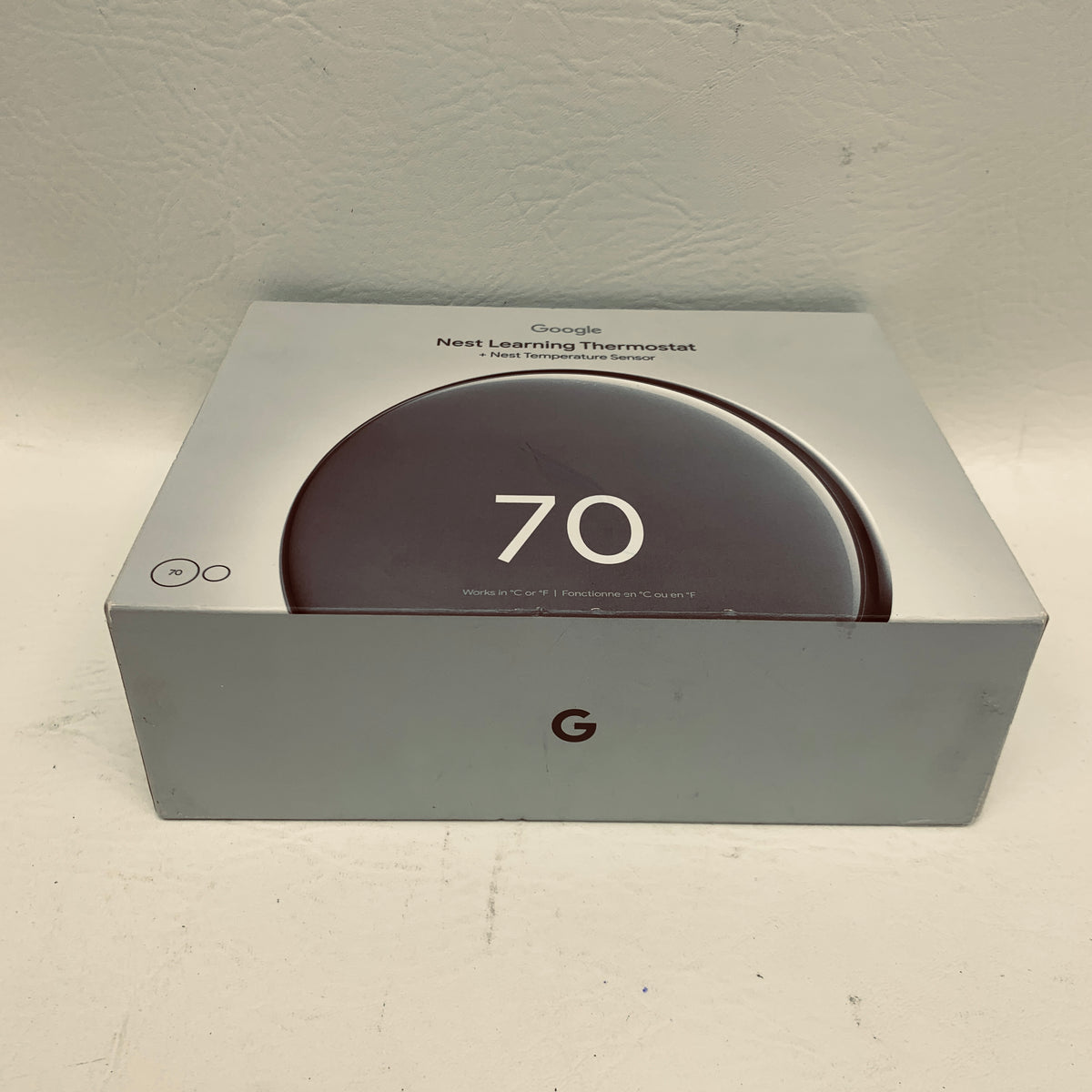New Google Nest Learning Sensor Smart Thermostat GA05551-US