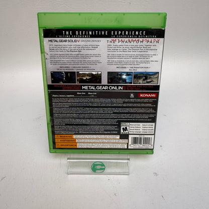 Metal Gear Solid V The Definitive Experience (Microsoft Xbox One, 2016)