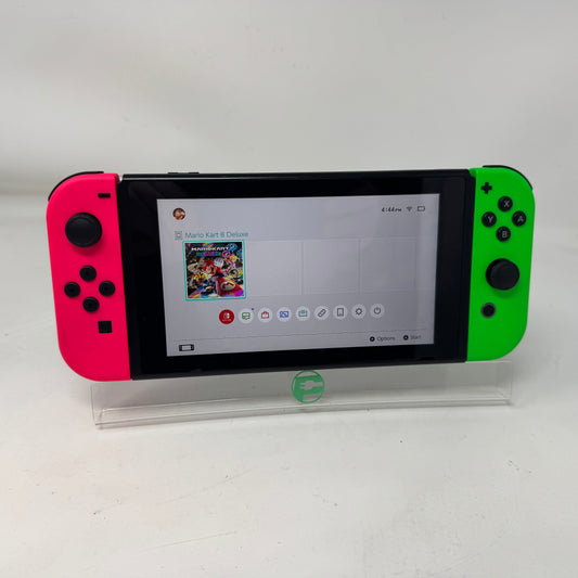 Nintendo Switch v2 Console Gaming System HAC-001(-01)  Red/Blue