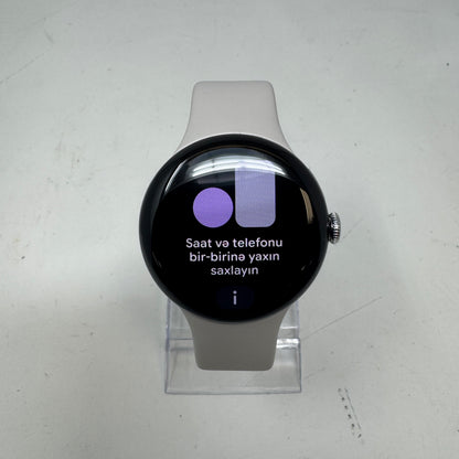 Google Pixel Watch 4 41mm Activity Tracker Silver LP68
